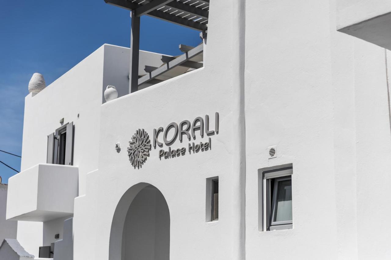 Korali Palace Hotel Naxos City Dış mekan fotoğraf